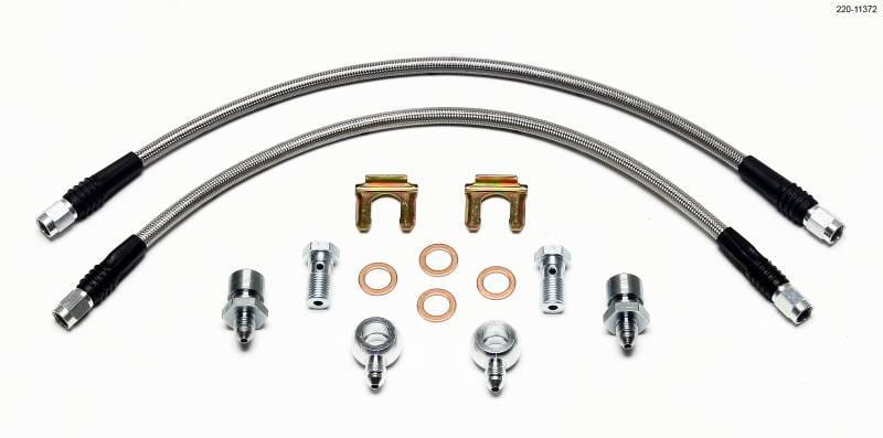 Wilwood 220-11372 Wilwood Flexline Kit D52 Caliper 16in w/ Banjo 7/16-20