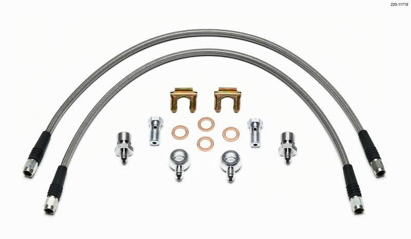 Wilwood 220-11719 Wilwood Flexline Kit D52 Caliper 22in w/ Banjo 7/16-20