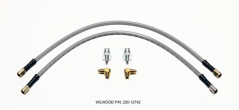 Wilwood 220-12742 Wilwood Flexline Kit VW GTI 2006-Up