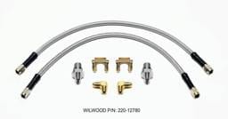 Wilwood 220-12780 Wilwood Flexline Kit Front Fiat 500