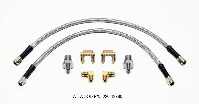 Wilwood 220-12780 Wilwood Flexline Kit Front Fiat 500