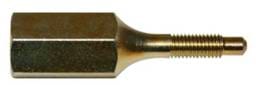 Wilwood 220-0971 Wilwood Fitting Adapter Caliper Pressure Gauge 1/8-27 NPT to 1/4-28