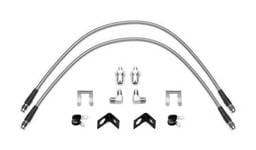 Wilwood 220-16439 Wilwood Flexline Kit 25 inch 3/8-24 to 90 Degree