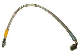 Wilwood 220-6414 Wilwood 22in OAL Flexline -3 Hose to -3 Female 90 Degree End
