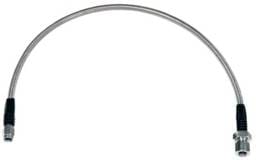 Wilwood 220-6861 Wilwood 20in OAL Flexline -3 Hose w/st 10mm Bubble Flare