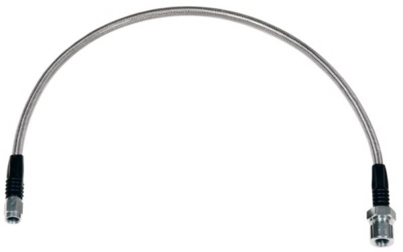 Wilwood 220-6861 Wilwood 20in OAL Flexline -3 Hose w/st 10mm Bubble Flare
