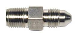 Wilwood 220-6956 Wilwood Inlet Fitting - 1/8-27 NPT to -3 (Straight)