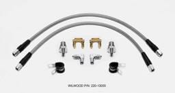 Wilwood 220-13055 Wilwood Flexline Kit 18in Universal 10 x 1.00 BBL