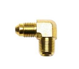 Wilwood 220-13125 Wilwood Inlet Fitting - 1/8-27 NPT to -3 (90)