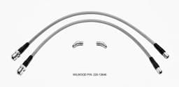 Wilwood 220-13646 Wilwood Flexline Kit Front 07-11 BMW 3 Series