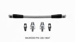 Wilwood 220-13647 Wilwood Flexline Kit Rear 07-11 BMW 3 Series