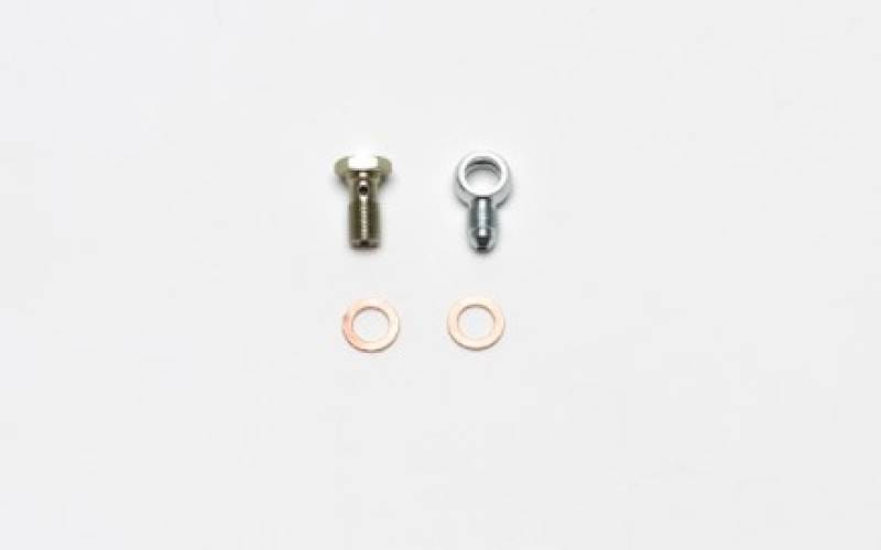 Wilwood 220-13674 Wilwood Fitting Kit -3 Male w/ 3/8-24 Banjo Bolt (For Banjo Outlet Master Cylinders)