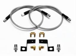 Wilwood 220-14112 Wilwood Flexline Kit 30 inch -3 M10-1.0 IF 1/8 NPT 90 Degree