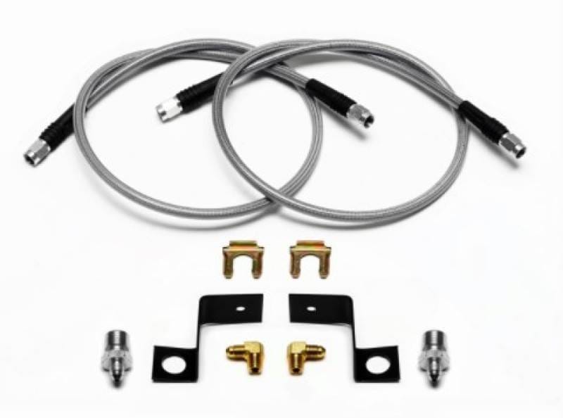 Wilwood 220-14112 Wilwood Flexline Kit 30 inch -3 M10-1.0 IF 1/8 NPT 90 Degree