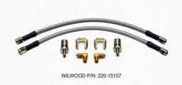 Wilwood 220-15157 Wilwood Flexline Kit Front MG-TD 50-53