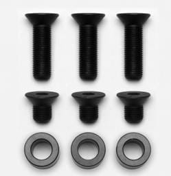 Wilwood 230-10853 Wilwood Bolt Kit - Adapter Midget - 3 Pin