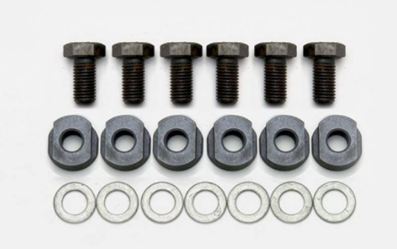 Wilwood 230-10854 Wilwood Rotor Bolt Kit - Dynamic Midget 6 Bolt with T-Nut