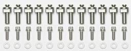 Wilwood 230-12759 Wilwood Rotor Bolt Kit - Dynamic C/SiC Rotr with Bobbins - 12 Pack