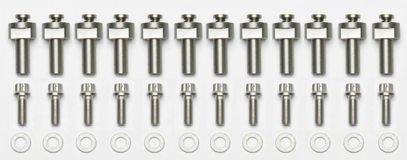 Wilwood 230-12759 Wilwood Rotor Bolt Kit - Dynamic C/SiC Rotr with Bobbins - 12 Pack