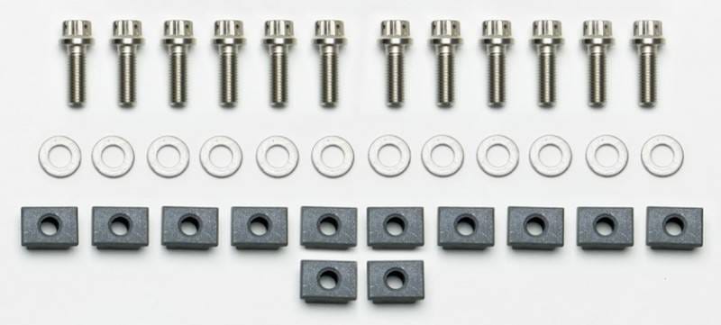 Wilwood 230-6656 Wilwood Rotor Bolt Kit - Dynamic Front 12 Bolt with T-Nut Tool