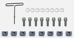 Wilwood 230-6709 Wilwood Rotor Bolt Kit - Dynamic Rear 8 Bolt with T-Nut Tool