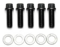 Wilwood 230-6911 Wilwood Bolt Kit - Wide 5 Drive Flange 12 Point Chrome Moly - 5 pk.