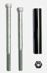 Wilwood 230-7049 Wilwood Bridge Bolt Kit - BNSL4/6R & FNSL4/6R for 1.25in Rotor -1Pk