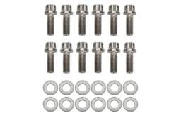 Wilwood 230-8217 Wilwood Bolt Kit - Hat/Rotor 1/4-28x.75 12 Pt Stainless