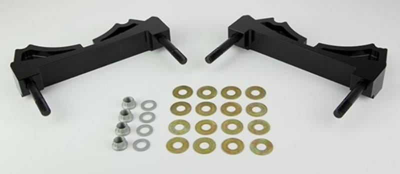Wilwood 249-10957L/R Wilwood Brackets (2) - w/Mounting Kit -W4A - P-Brake Kit 14in Rotor