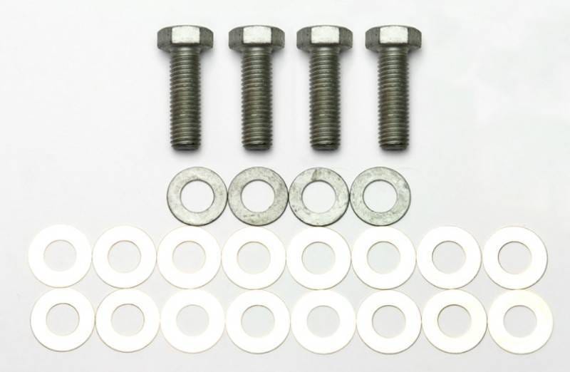 Wilwood 230-13684 Wilwood Bolt Kit - M14-2 x 45mm Hex Head w/ Washers and Shims - 4 Pack