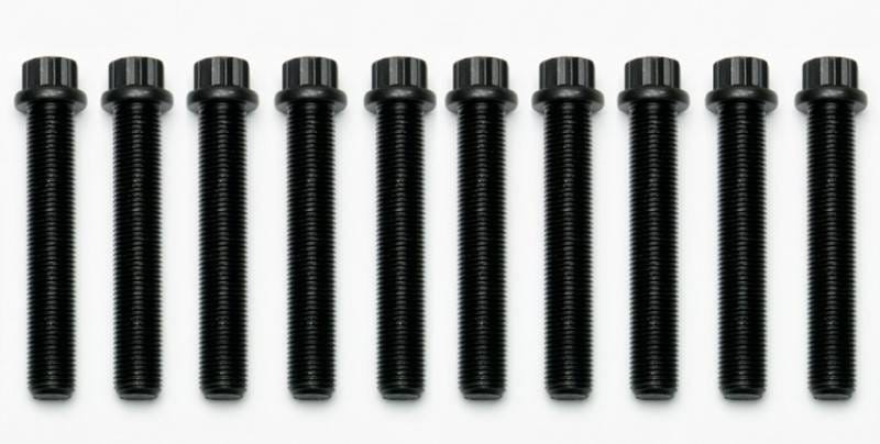 Wilwood 230-14566 Wilwood Bolt Kit 1/2-20x3.00 LG 12 PTCS - 10 Pack Black
