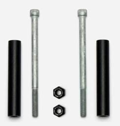 Wilwood 230-5977 Wilwood Bridge Bolt Kit - SL4/6 1.00in -2Pk