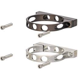 Wilwood 250-16871 Wilwood Single Aluminum Reservoir Lightweight Bracket w/ Mounting Screws - Billet