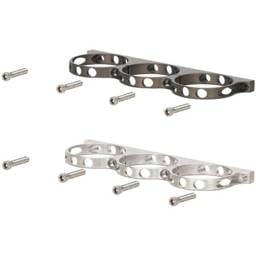 Wilwood 250-16874 Wilwood Triple Aluminum Reservoir Lightweight Bracket w/ Mounting Screws - Anodized