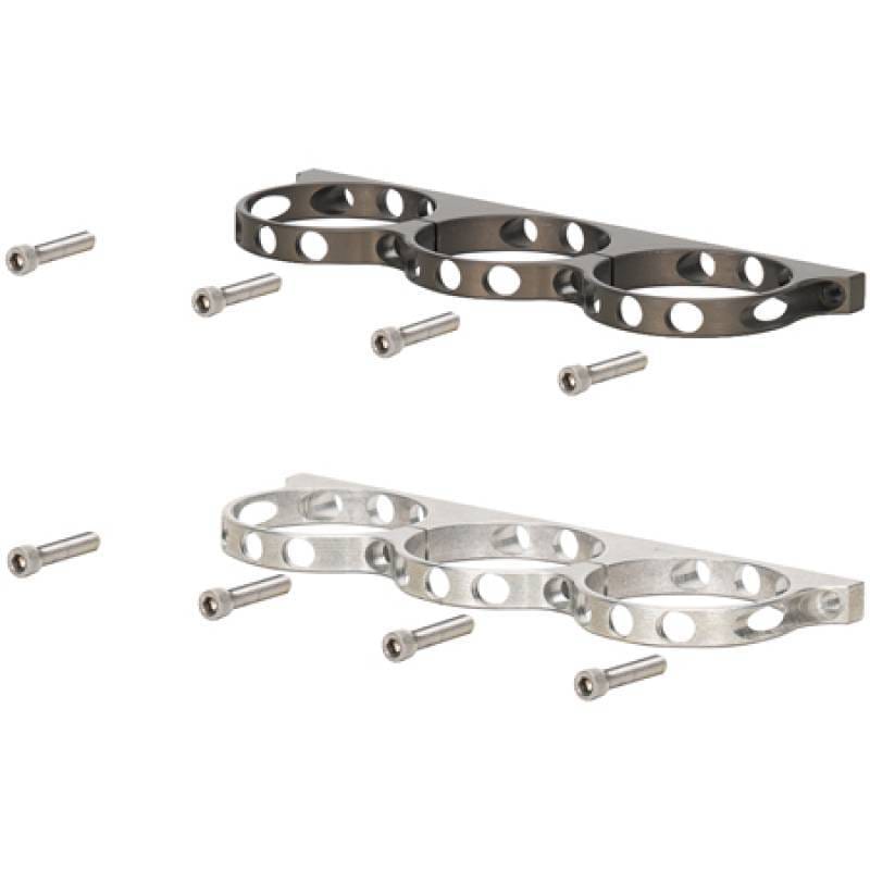 Wilwood 250-16874 Wilwood Triple Aluminum Reservoir Lightweight Bracket w/ Mounting Screws - Anodized