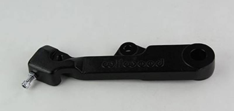 Wilwood 250-4235 Wilwood Caliper Mounting Kit Black w/Bracket GP300 1984-99 Softail