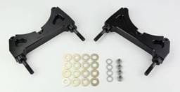 Wilwood 249-9632L/R Wilwood Brackets (2) - w/Mounting Kit - SL4R - P-Brake Kit 13in Rotor