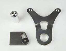 Wilwood 250-10180-P Wilwood Caliper Mounting Kit Chrome w/Bracket GP310 Sprocket Brake 51 Tooth