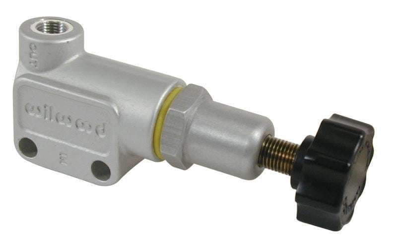 Wilwood 260-10922 Wilwood Proportioning Valve - Knob Adjust 3/8-24 IF Inlet & Outlet