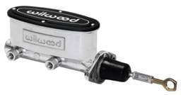 Wilwood 260-14157-P Wilwood High Volume Tandem M/C - 15/16in Bore Ball Burnished-W/Pushrod - Early Mustang