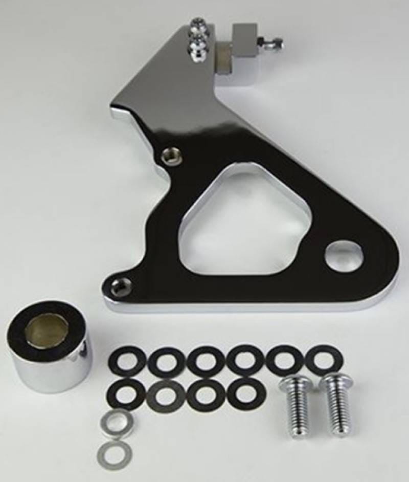 Wilwood 250-8033 Wilwood Caliper Mounting Kit Chrome w/Bracket GP310 2000-Present Dyna
