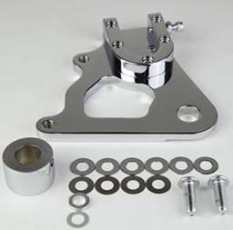 Wilwood 250-8034 Wilwood Caliper Mounting Kit Chrome w/Bracket GP310 1984-99 Dyna