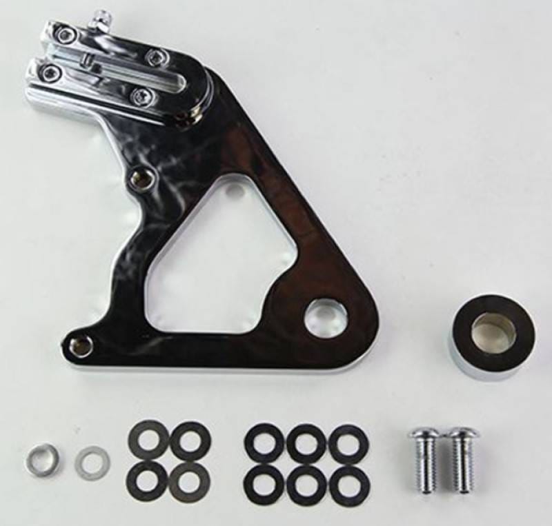 Wilwood 250-8035 Wilwood Caliper Mounting Kit Chrome w/Bracket GP310 1984-99 Softail