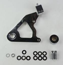 Wilwood 250-8036-P Wilwood Caliper Mounting Kit Polished w/Bracket GP310 2000-Present Softail