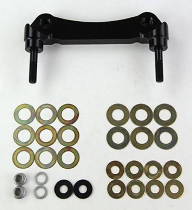 Wilwood 250-8168 Wilwood Caliper Mounting Kits w/Bracket-SL4R 97-03 Vette 12.90in Rtr Rear