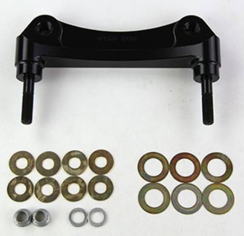 Wilwood 250-8519 Wilwood Caliper Mounting Kits w/Bracket-SL6R 88-96 Vette 13in Rotor Front