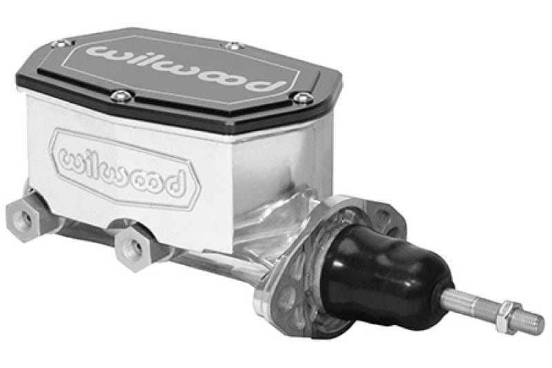 Wilwood 260-16520-P Wilwood Corvette C2 Compact Tandem Master Cylinder - 7/8in Bore - Burnished
