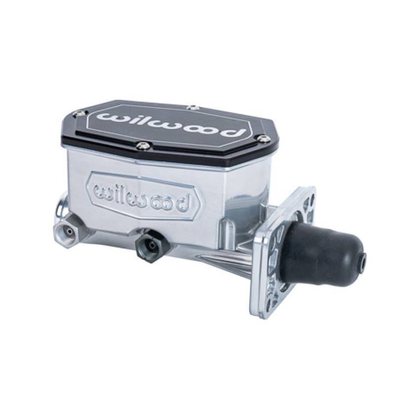 Wilwood 260-16792-P Wilwood Compact Tandem Master Cylinder w/ Mopar 4 Bolt Flange 1in Bore - Chrome