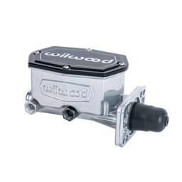 Wilwood 260-16793-P Wilwood Compact Tandem Master Cylinder w/ Mopar 4 Bolt Flange 1-1/8in Bore - Chrome