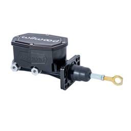 Wilwood 260-16854-BK Wilwood Compact Tandem Master Cylinder w/ Mopar 4 Bolt Flange w/ Pushrod 1in Bore - Black